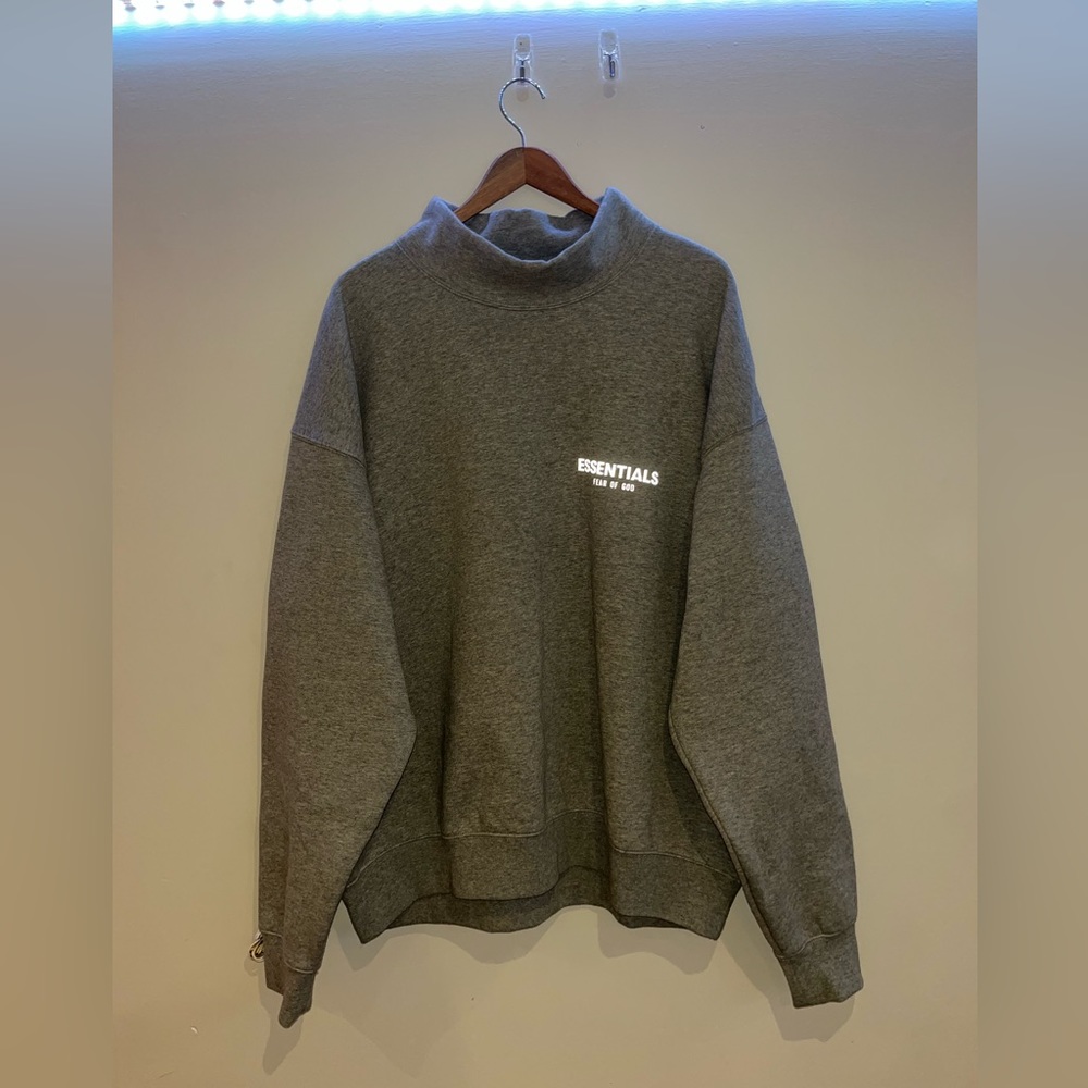 Essentials mock neck sweater